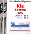 thumbnail image 1 of 2000 Kia Spectra Wiper Blades (Set of 2), 1 of 3