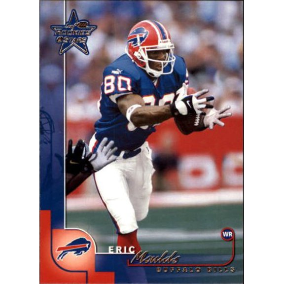 2000 Leaf Rookies and Stars #8 Eric Moulds NFL Football Trading Card