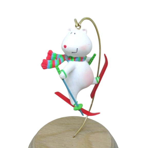 2000 Let It Snow Polar Bear (Let It Snow!) Carlton Cards Christmas Tree Ornament CXOR-179C