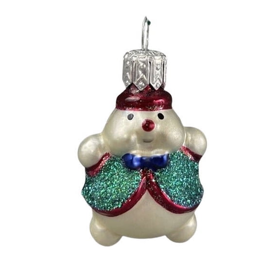 2000 Li'l Roly-Poly Snowman (Blown Glass)