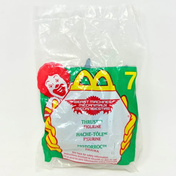2000 McDonalds Happy Meal Toy Beast Machines Thrust Figurine