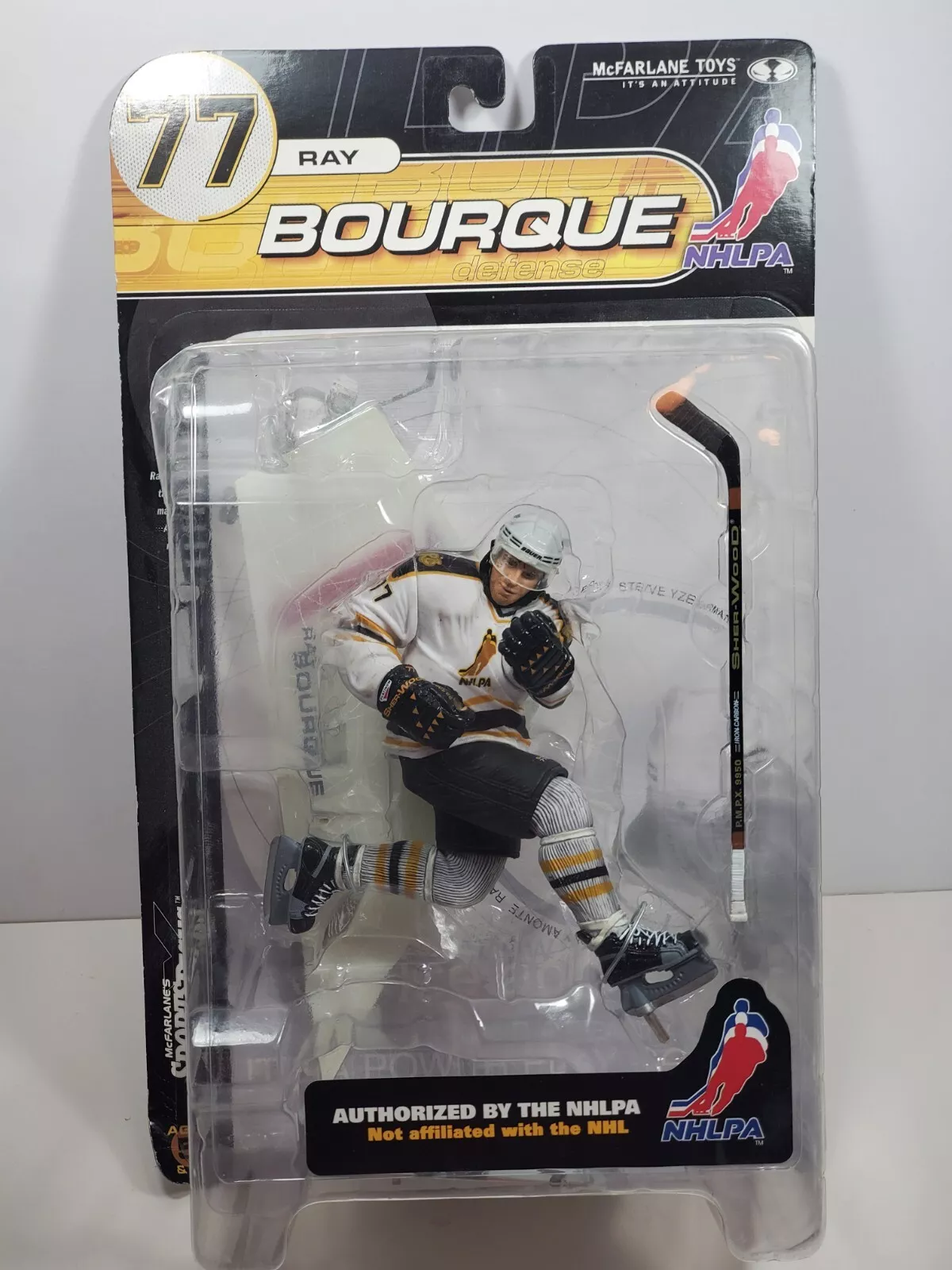 マクファーレントイズ NHL Ray Bourque レイボーク 2000 McFarlane Toys NHLPA Series 1 #77 Ray Bourque Sealed -cl