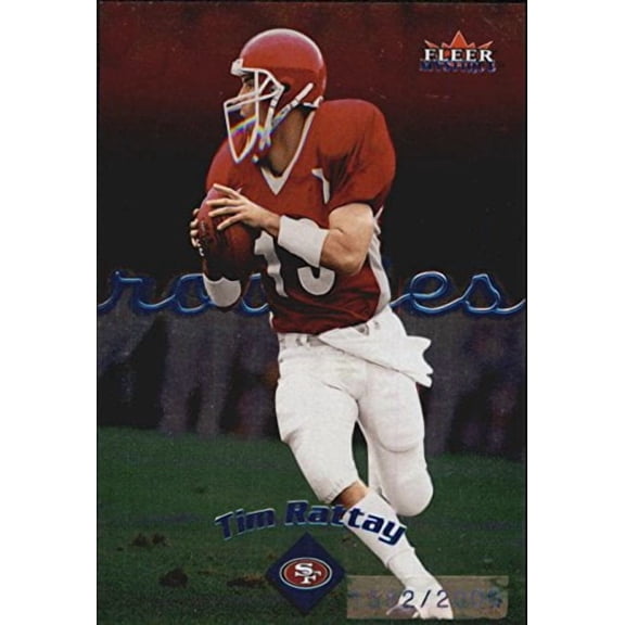 2000 Metal #204 Mike Anderson RC NFL Football Trading Card