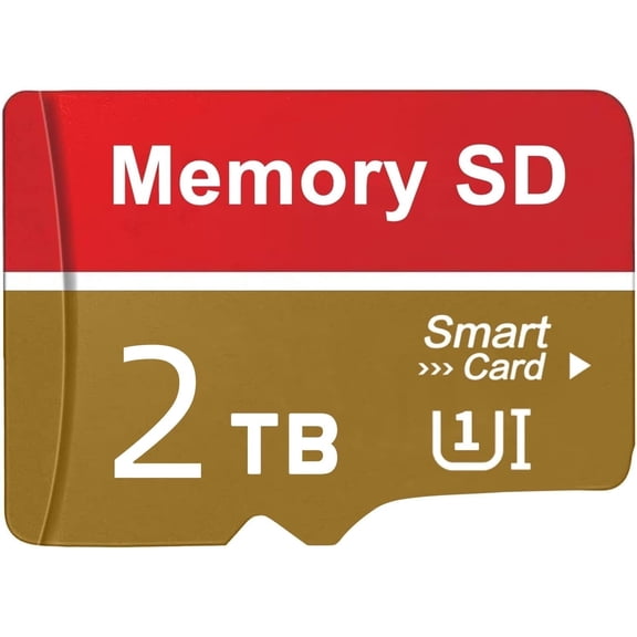 2000 MicroSDXC UHS-I U3 V30 Class 10 4K UHD Video High Speed Transfer Monitoring SD Card with Adapter for Dash Cam