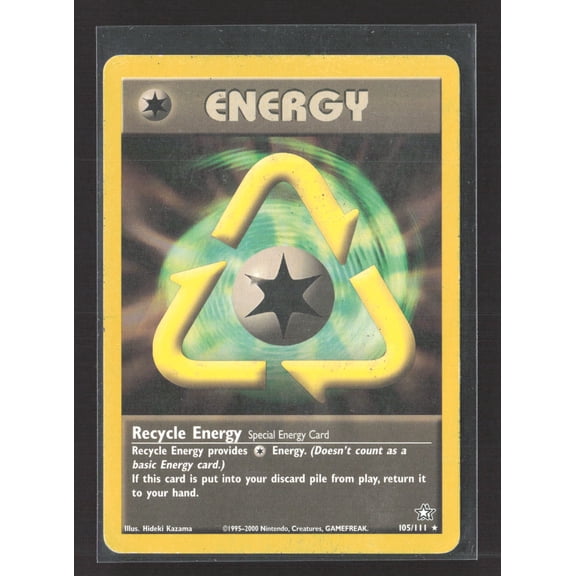 2000 Neo Genesis Recycle Energy Rare #105/111