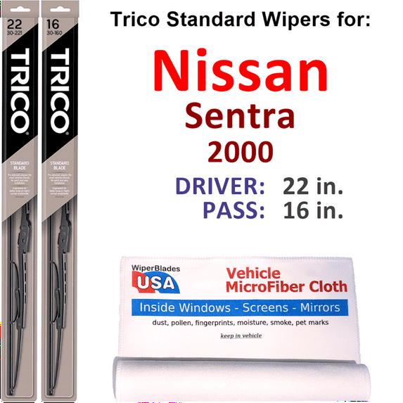 2000 Nissan Sentra Wiper Blades (Set of 2)
