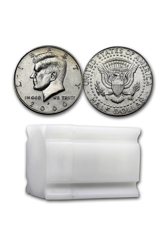 2000-P Kennedy Half Dollar 20-Coin Roll BU