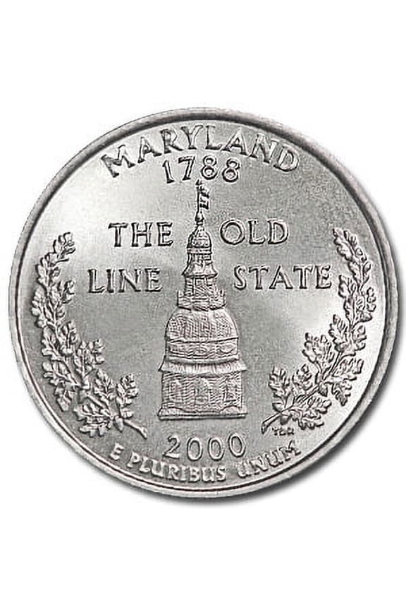 2000-P Maryland State Quarter BU