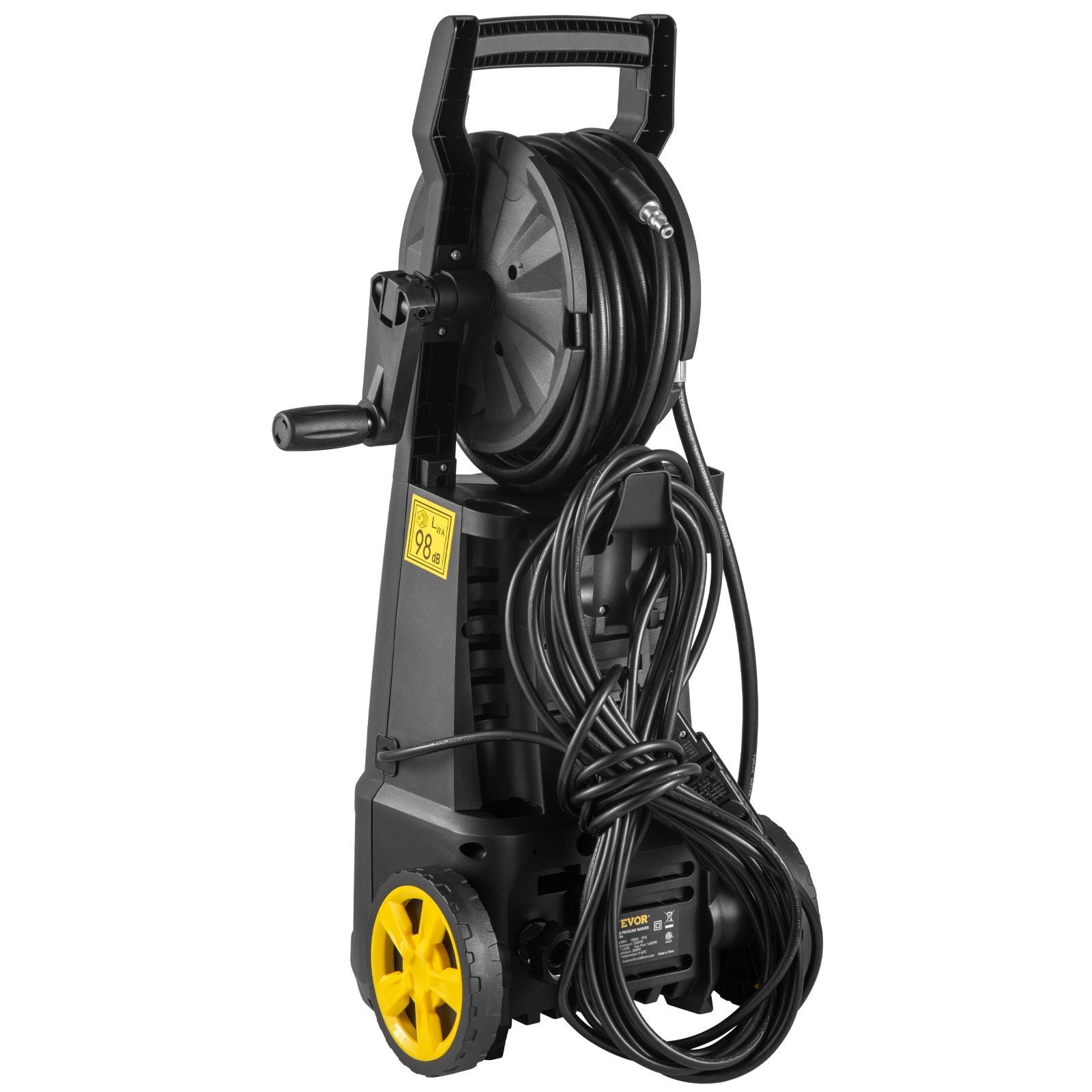 2000 PSI Electric Pressure Washer with Foam Cannon, 1.76 GPM, 30ft Hose & 5 Nozzles – Ideal for Cars, Driveways, Patios – ETL Certified