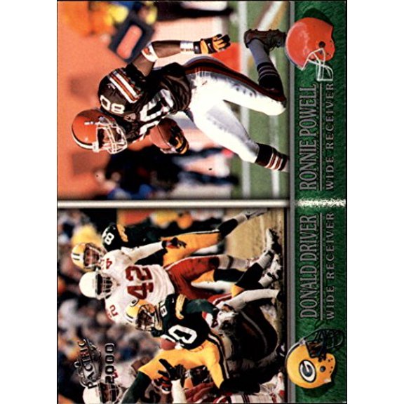 2000 Pacific #397 Donald Driver Ronnie Powell NFL Football Trading Card