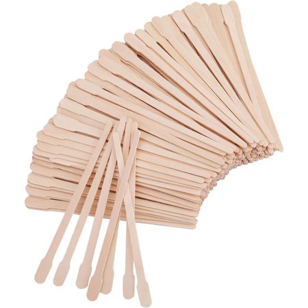 2000 Pack Wax Spatulas Whaline Wood Waxing Applicator Sticks Small for Hair Removal Eyebrow Body