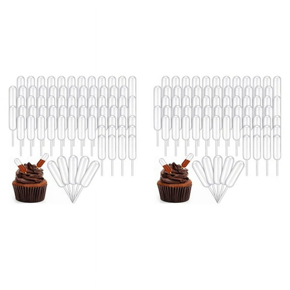2000 Pcs 4 Ml Plastic Pipettes Squeeze Transfer Dropper Disposable Liquid Dropper Transfer Pipettes