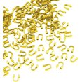 thumbnail image 1 of 2000 Pcs Brass Wire Guardians Golden 4.5x4x1mm Hole: 0.5mm, 1 of 1
