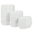 thumbnail image 1 of 2000 Pcs Baking Cup Party Decoration Brushed Cake Cups Disposable Loaf Pans Tray Bread Supplies Lining White Paper, 1 of 6