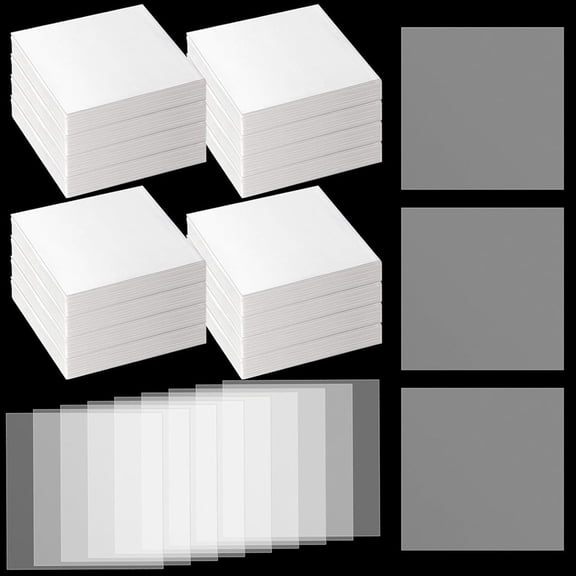 2000 Pcs Cellulose Weighing Paper Sheet Laboratory Sample Weighing Paper Weigh Papers, Nitrogen Free, 4 x 4 Inches