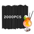 thumbnail image 1 of 2000 Pcs Coffee Stirrer Holder 8.26" Coffee Stir Sticks Holder Stir Sticks for Coffee Bar Coffee Stirrers Reusable for Mixing Coffee Milk Cocktail Drinks Coffee Party Supplies (Black), 1 of 8