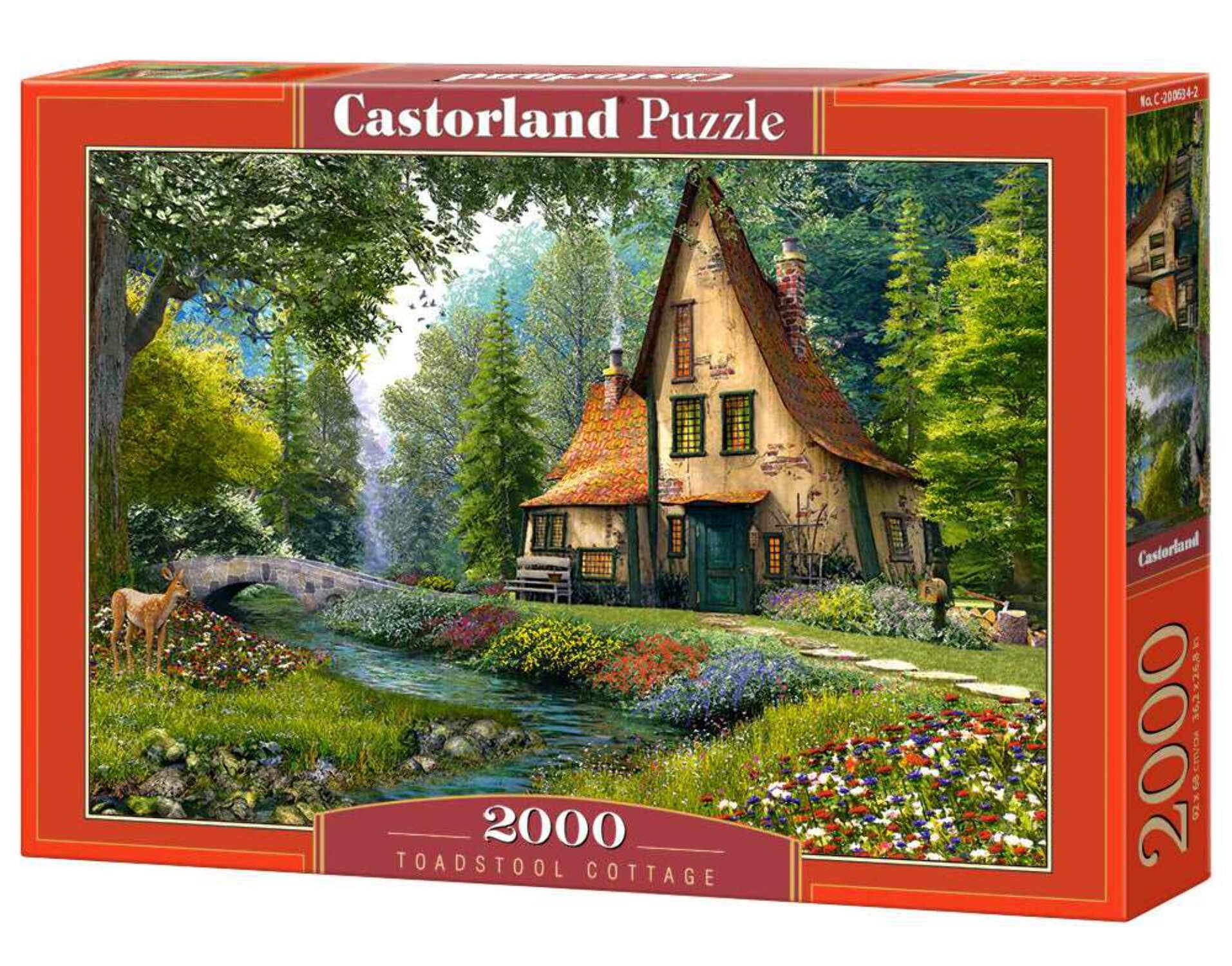 CASTORLAND 3000 Piece Jigsaw Puzzle - Summer Reminiscence, Still Life Flowers In A Vase, Adult Puzzle