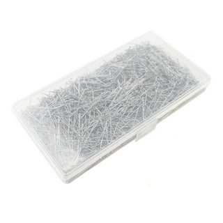 500pcs 1 inch Sewing Pins, Straight Pins Wig Pins Stainless Steel Tailor  Needles Head Pins Fine Straight Satin Pin for Quilting Jewelry Crafts  Sewing