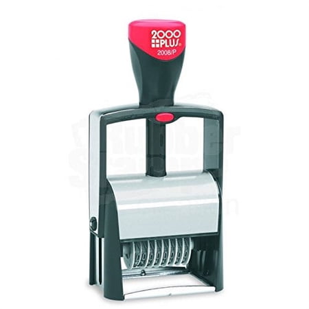 2000 Plus 2008 8 Band Number Stamp