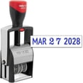 thumbnail image 1 of MaxMark Heavy Duty Date Stamp, Large Date Size - Exclusive 12-Year Band - Blue Ink, 1 of 4