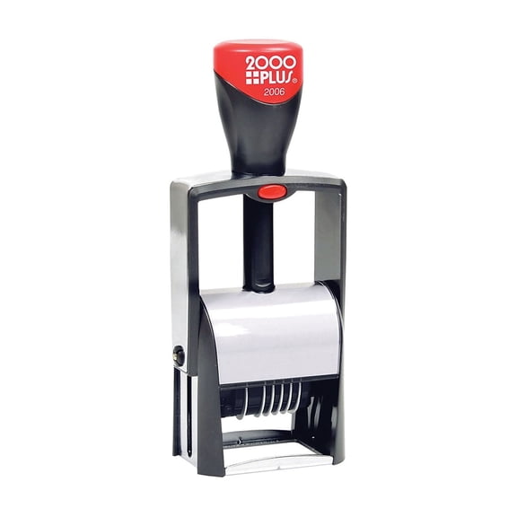 2000 Plus Classic Line 2006 Numbering Stamp Black Ink (011234)
