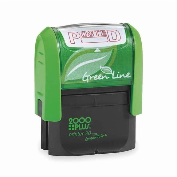 2000 Plus Message Stamp, Posted, 5/16" 035351