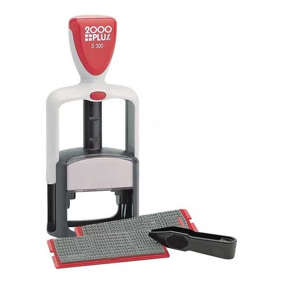 2000 Plus Stamp,Custom Kit,Black Ink 038860