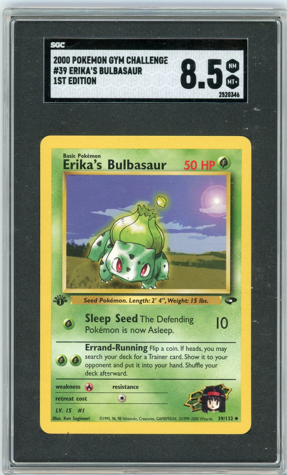 Bulbasaur Pokemon Card