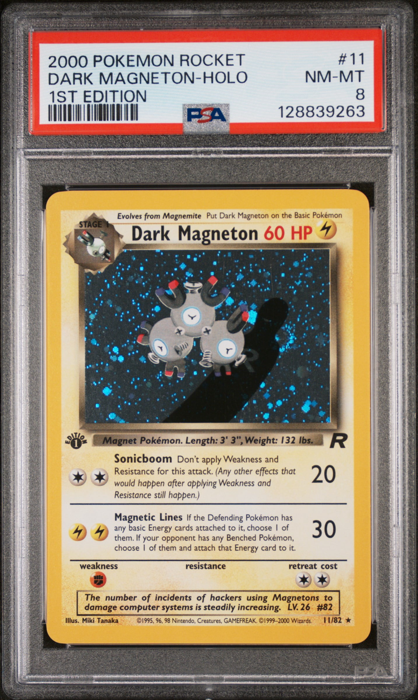 Magneton Pokemon Card