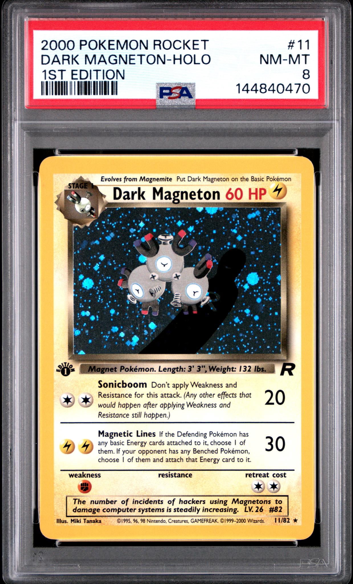 Magneton Pokemon Card