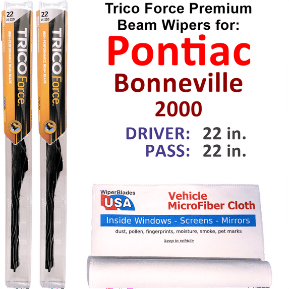 2000 Pontiac Bonneville Performance Beam Wipers (Set of 2)