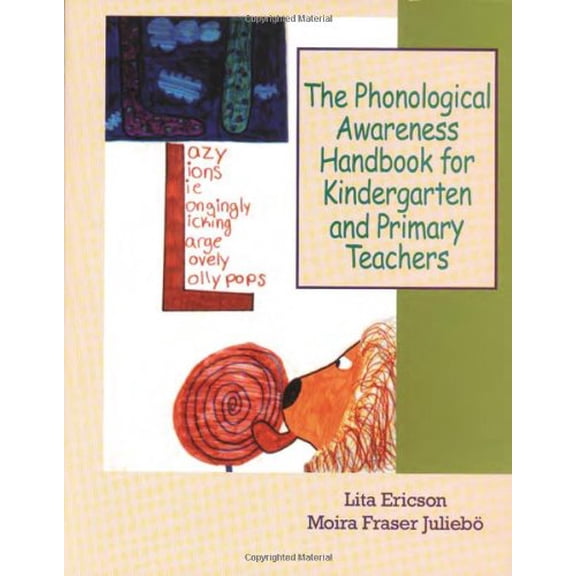 Pre-Owned The Phonological Awareness Handbook for Kindergarten and Primary Teachers (Paperback) 0872071804 9780872071803