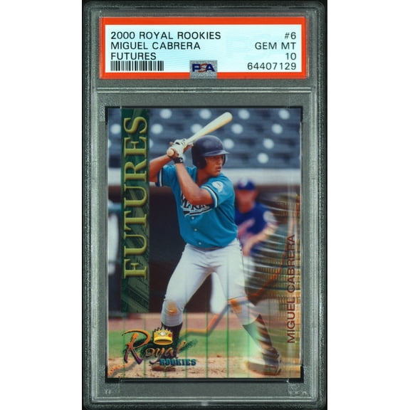 2000 Royal Rookies Futures Miguel Cabrera #6 PSA 10