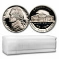 thumbnail image 1 of 2000-S Jefferson Nickel 40-Coin Roll Proof, 1 of 3
