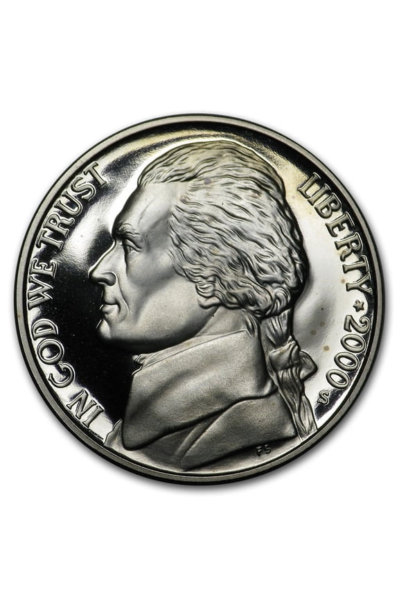 2000-S Jefferson Nickel Gem Proof