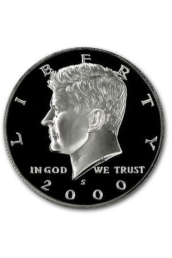 2000-S Silver Kennedy Half Dollar Gem Proof