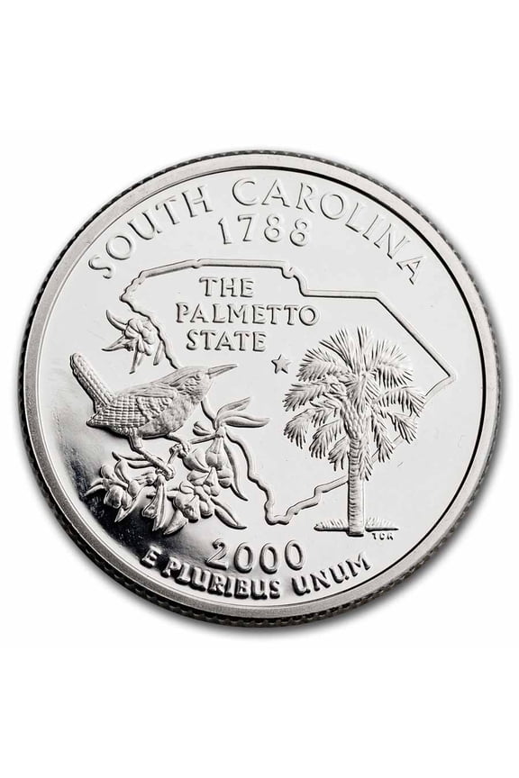 2000-S South Carolina State Quarter Proof (Silver)