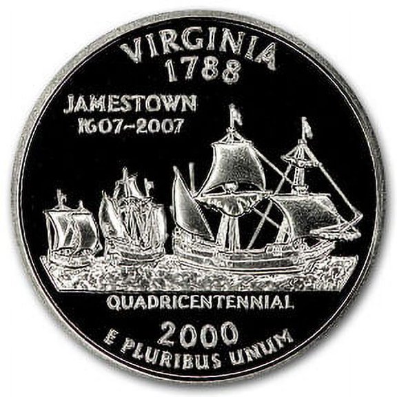 2000-S Virginia State Quarter Gem Proof