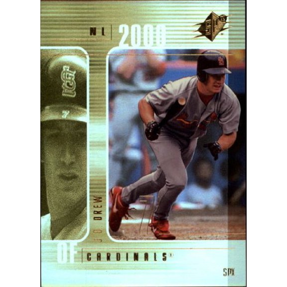 2000 SPx #25 J.D. Drew MLB Baseball Trading Card