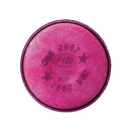 2000 Series Particulate Filter, P100, Nuisance Level Organic Vapor, Magenta | Bundle of 2 Packs