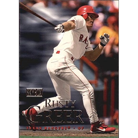 2000 SkyBox #100 Rusty Greer MLB Baseball Trading Card