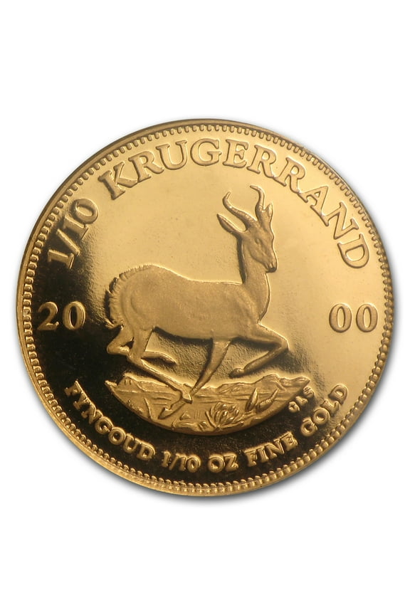 2000 South Africa 1/10 oz Proof Gold Krugerrand