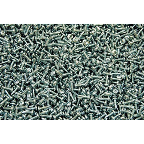 (2000) Square Drive Pan Head #8 x 1/2 Self-Drilling Screws Tek Zinc Plated$$Hardware