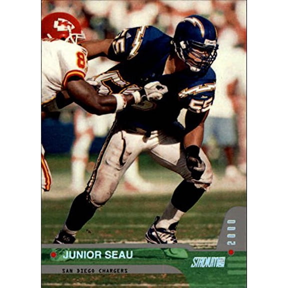 2000 Stadium Club #98 Junior Seau NFL Football Trading Card