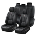 thumbnail image 1 of 2000 for Subaru Outback Seat Cover, Faux Leather 5 Piece Full Set With Lumbar Support Beautify Interior, Black Car Seat Covers, Give Your Interior a New Look, 1 of 9