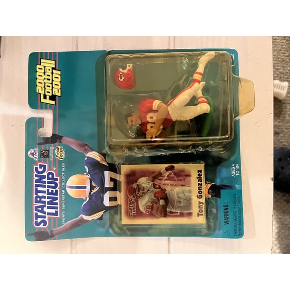 2000 Tony Gonzalez Starting Lineup 5 Inch Figure