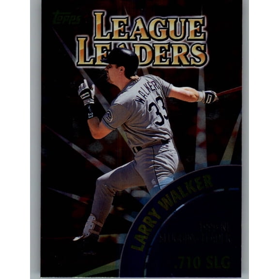 2000 Topps #467 Larry Walker Manny Ramirez LL MLB Baseball Trading Card