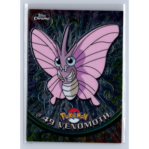 2000 Topps Chrome Pokemon Venomoth Holo #49