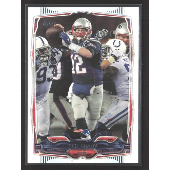 2000 Topps Football Tom Brady #52 New England Patriots Football Card New England Patriots NFL Football Trading Card