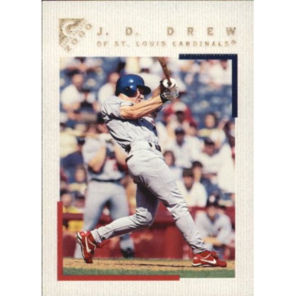 2000 Topps Gallery #24 J.D. Drew MLB Baseball Trading Card